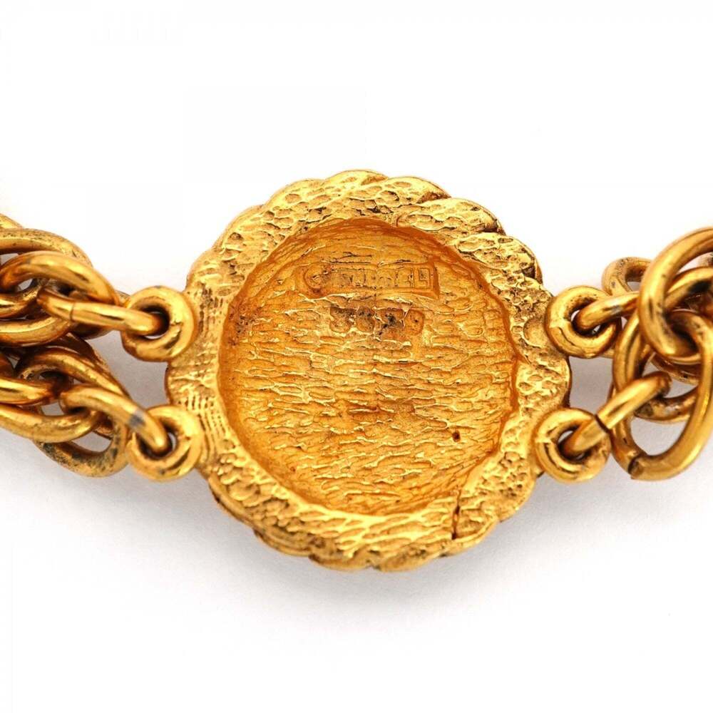 CHANEL Gold Logo Necklace - Picture 6 of 7
